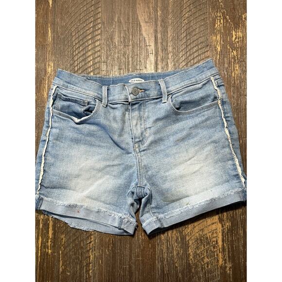 Old Navy Jean Shorts Size 14 - Picture 1 of 4